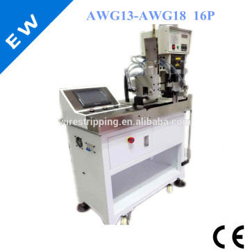 Flat cable striping crimping machine EW-21C