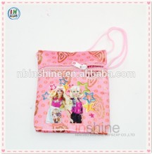 Pocket coin purse , coin pouch with hanging string , mini coin purse