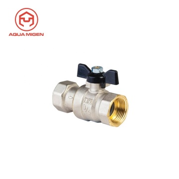 Red Butterfly Handle Full Bore Isolating Ball Valves with Integrated Check Valves