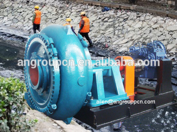 Centrifugal river excavating gravel sand filling pump machine