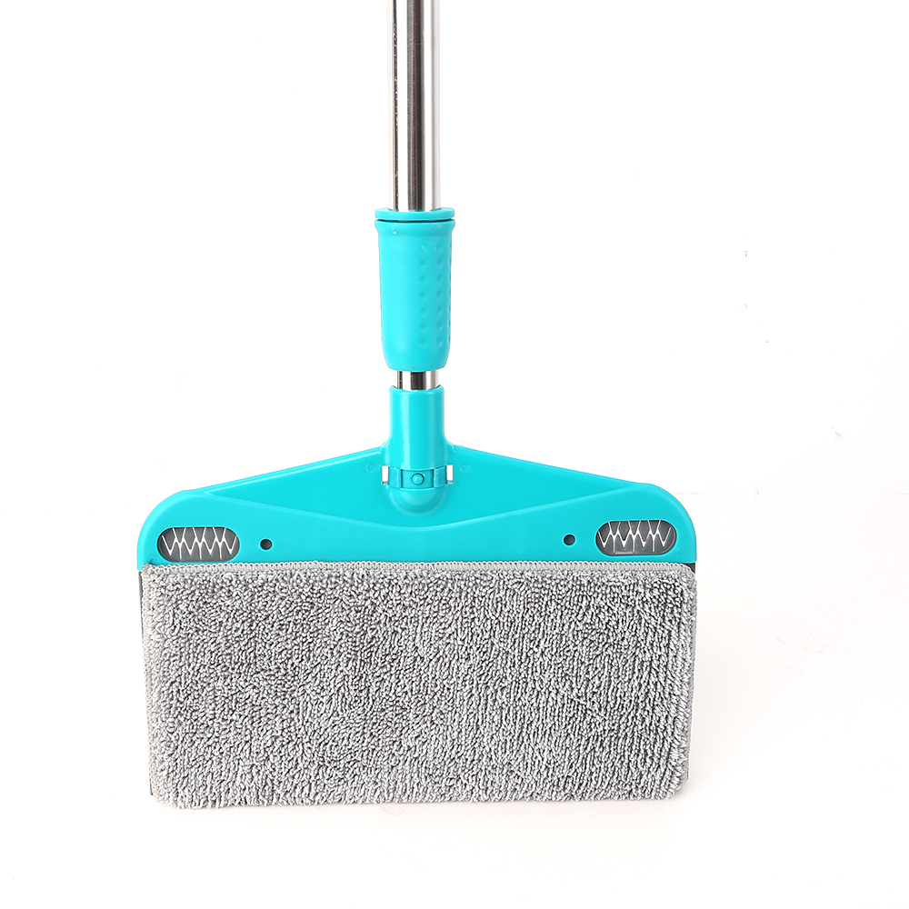 Household Broom With Flexible Microfiber Pads