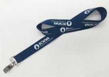 Webbing Shape Flat Polyester Lanyard
