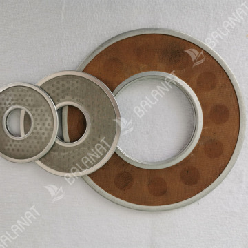 Rimmed Circular Filter Disc