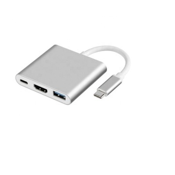 3 in 1 USB 3.1 Type C to HDMI USB 3.0 Type C Adapter Converter