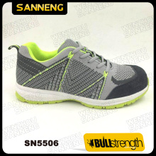 Sapato de segurança casual com composto do dedo do pé e sola de borracha de EVA & (SN5506)