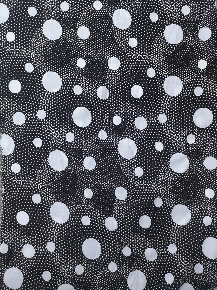 Tissu pour impression à jet d&#39;air Rayons Challis 30S Dots