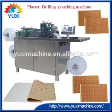 Full automatic plaster pouching cutting machine