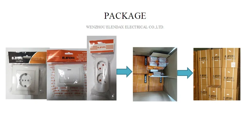 Elendax New Designed 250V 16A Wall Socket (F1009)