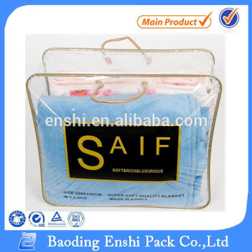 Pvc plastic bag raw material/plastic bedding bags