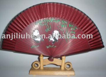 Hand Painted Silk Fan Wholesale