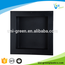Wholesale cheap black square preformed plastic shower niche