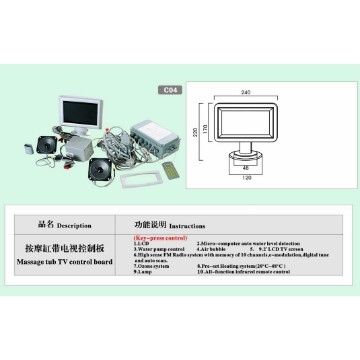 Massage Tub Control Board