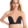 Soutien-gorge push-up en silicone invisible respirant pour femme