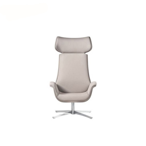 Vier-Sterne Basis Leder Swivel Executive Lounge Sessel