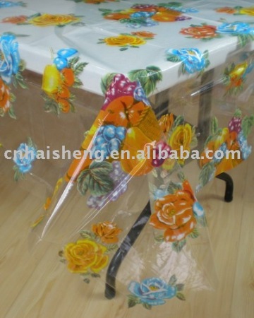 Transparent PVC tablecloth