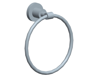 Wall Mounted Bath Towel Ring