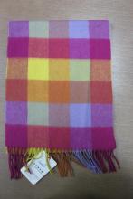Cotton Wool Plaid Scarf
