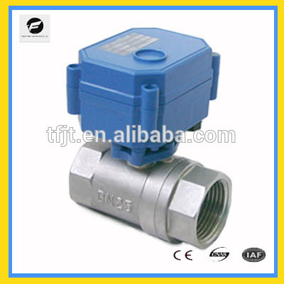 electrical motorized ball valve 5v 6v 12v 24v 110v 220v for chilled water, water heater, water control