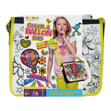 Children's Message Bag, Doodle Bag, Coloring Bag with Marker