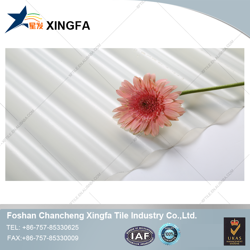 UPVC/PVC transparent plastic roofing sheet/ roofing tile