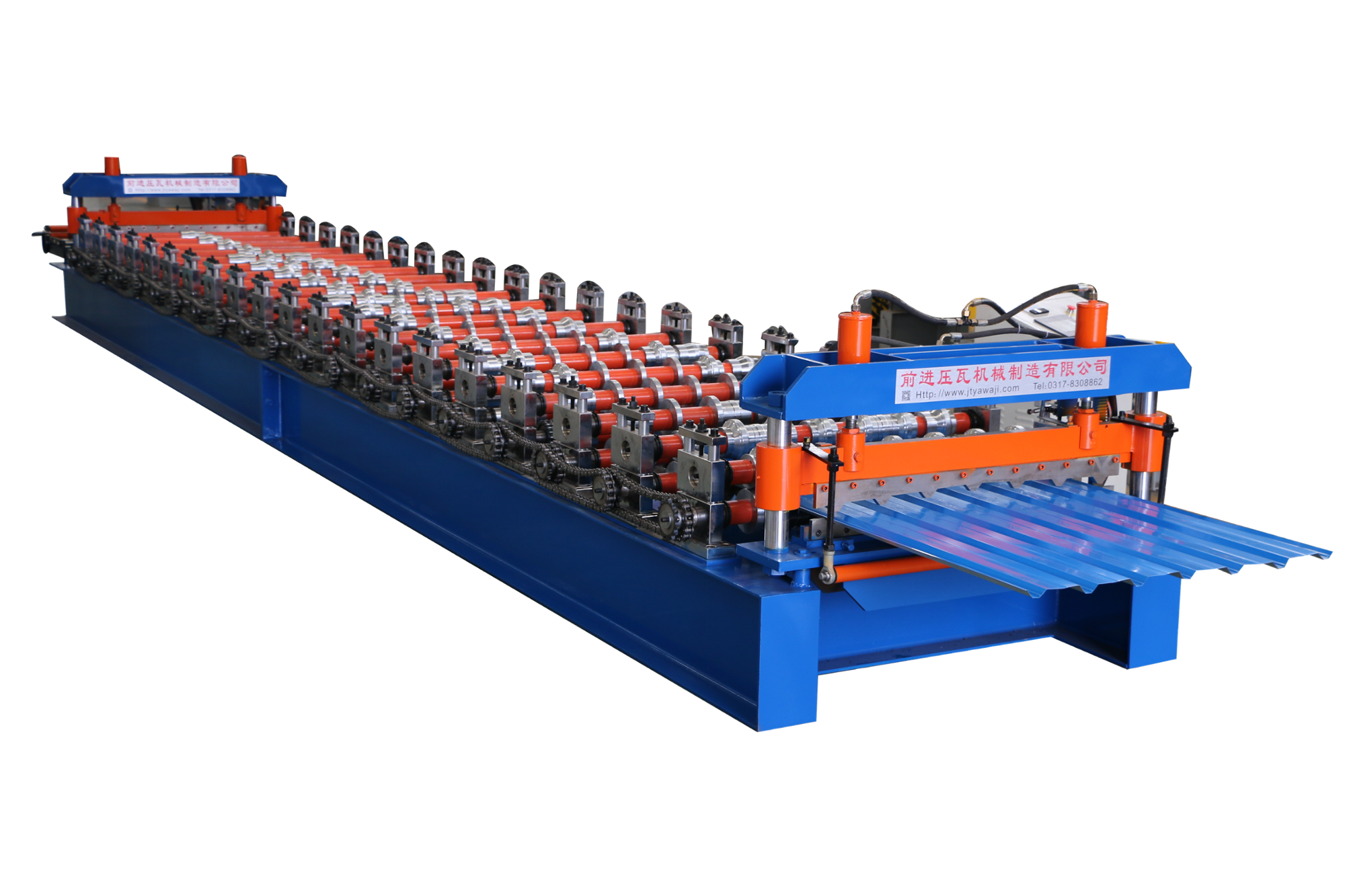 Sheet Metal Roofing Machine, Botou Wall Roof Panel Cold Roll Forming Machine