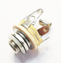 1/4 Inch Switchcraft Guitar Input Jack - Electrosocket Stereo Jack Socket for Guitar Parts