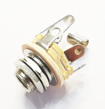 1/4 Inch Switchcraft Guitar Input Jack - Electrosocket Stereo Jack Socket for Guitar Parts