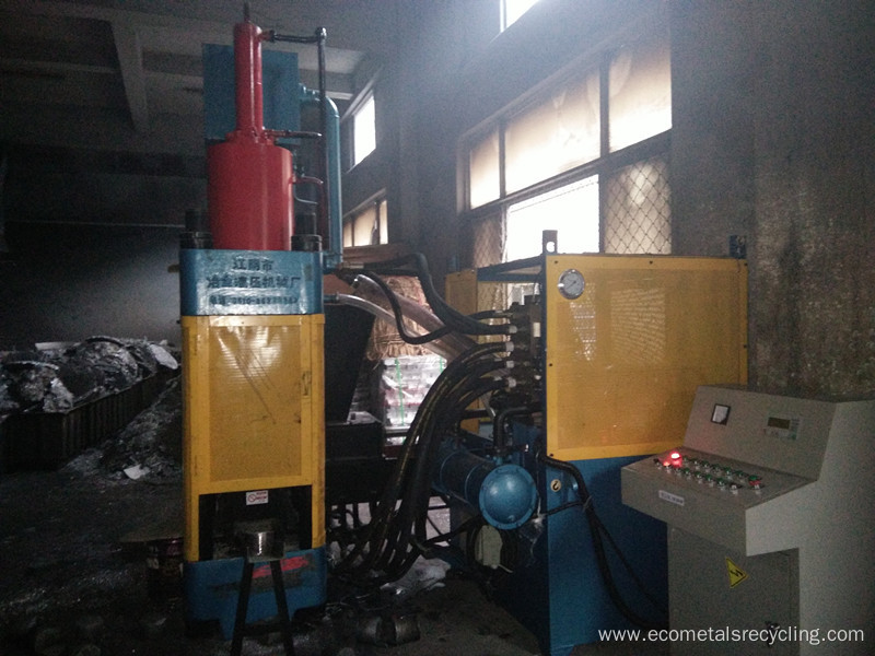 Hydraulic Metal Particles Cuttings Briquetting Press Machine