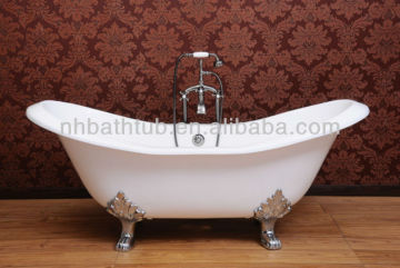 72'' Double Ended Slipper Clawfoot Bathtub