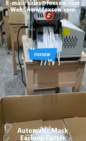 Automatic Mask Earloop Cutting Machine