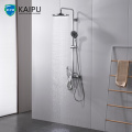 4-Function Bathroom Exposed Shower Faucet Set