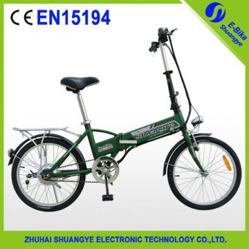 Lightweight green powerful electric bike