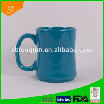 ceramic light blue mug,glazed ceramic mug