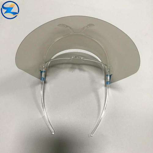 Anti-fog clear rigid PLA pet face shield