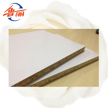 Melamine white panel particle board