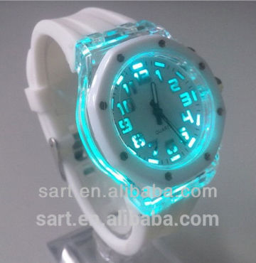 cartoon custom digital promotional kids silicon watch