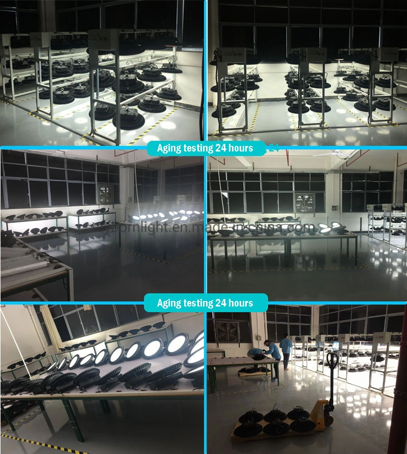 Round Shape UFO LED Industrial Lamp Warehouse Workshop Aisle Indoor Outdoor Work LED High Bay Light (100W/150W/200W/250W/300W)