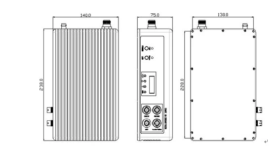 2W Wireless Video Cofdm Transmitter
