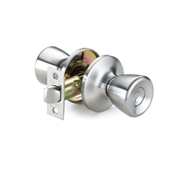 6-pin Tubular Round Door Lock Knob Lockset