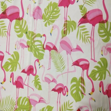 Digital printed moss crepe chiffon fabric