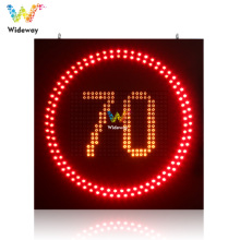 LED dynamic speed limit variable information sign