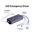 Conducteur d&#39;urgence LED avec bouton de test externe