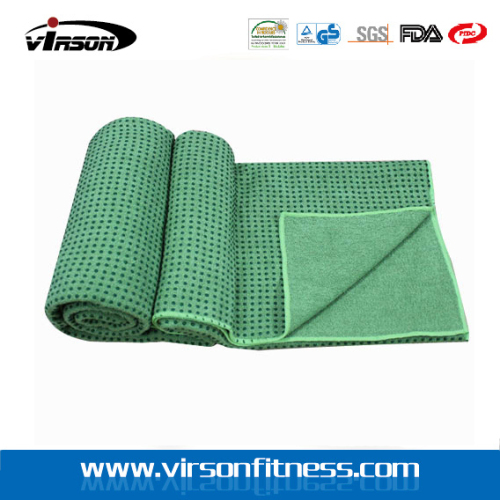 Non Skid Ecercise Mat Towel / Washable Yoga Blanket