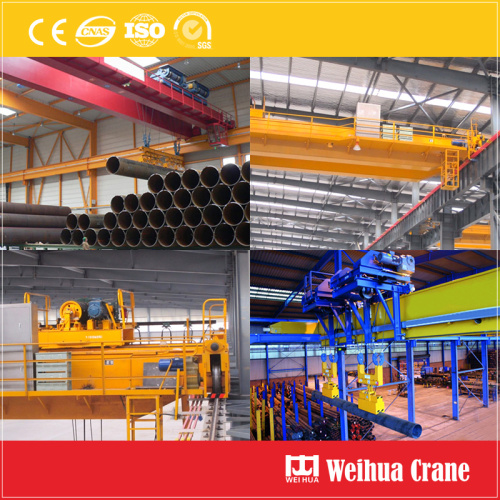 Overhead Crane for Steel Pipe Handling