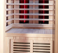 Relájate a la sauna infrarroja lejos 3 persona Rala de sauna infrarroja lejos