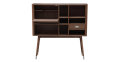 Elory Modern retro upprättstående Credenza -skänk