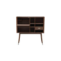 Elory Modern Retro Upright Credenza 사이드 보드