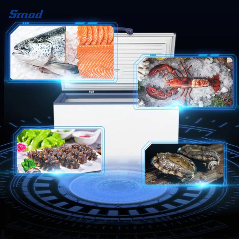 Smad Low Temperature Seafood Chest Deep Freezer