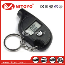 NITOYO LCD tire pressure guage mini tire guage with keychain