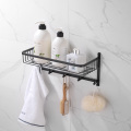 Shower rack with hook stainless steel storage rack